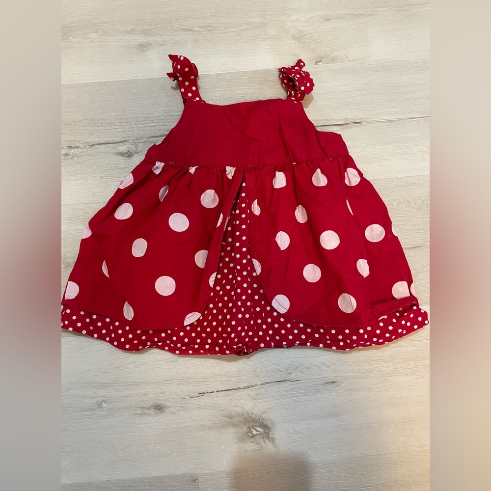 Gymboree red polka dot size 5 top